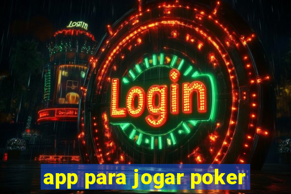 app para jogar poker