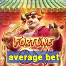 average bet