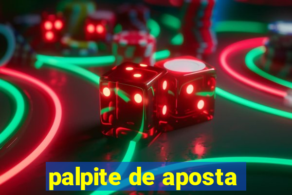 palpite de aposta