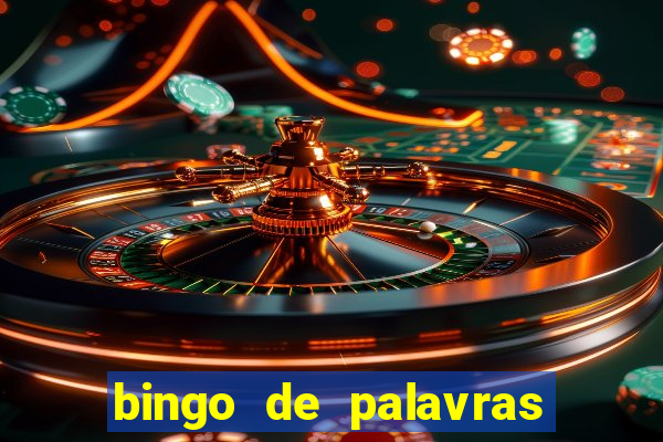 bingo de palavras de natal