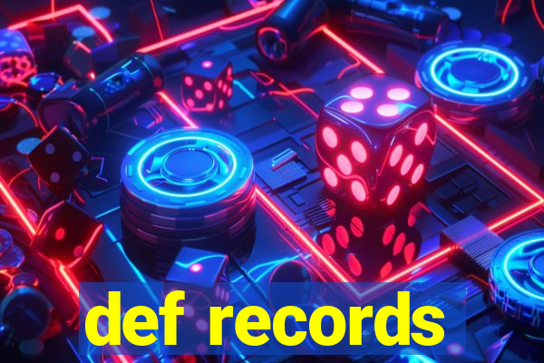 def records