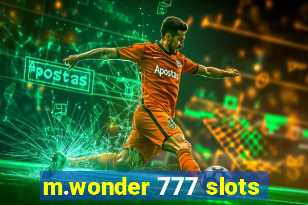 m.wonder 777 slots