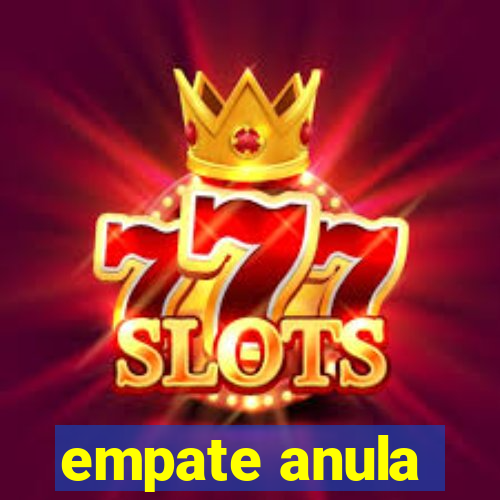 empate anula