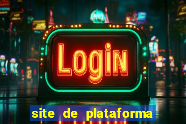 site de plataforma de jogos