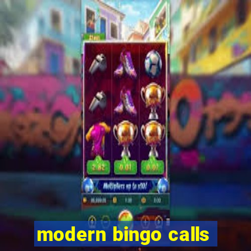 modern bingo calls