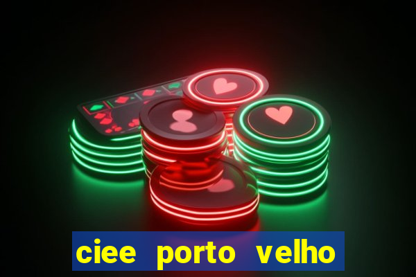 ciee porto velho menor aprendiz