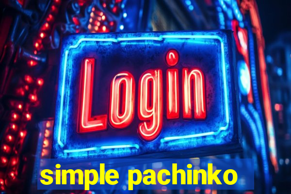 simple pachinko