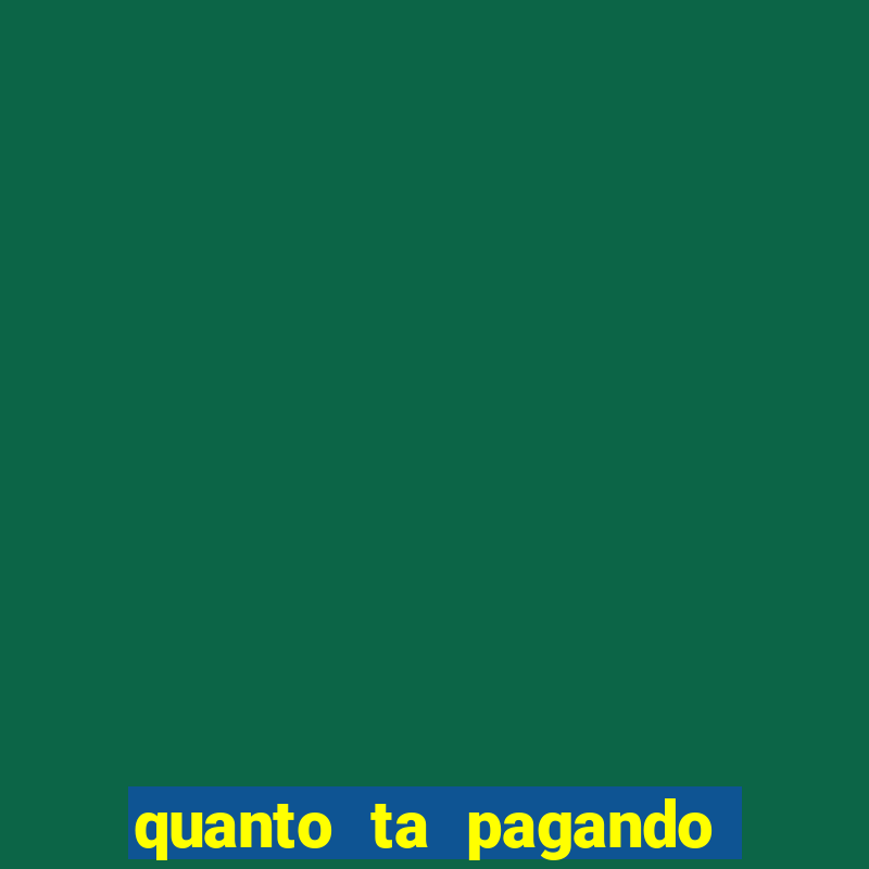 quanto ta pagando o jogo do brasil