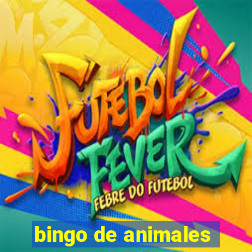 bingo de animales