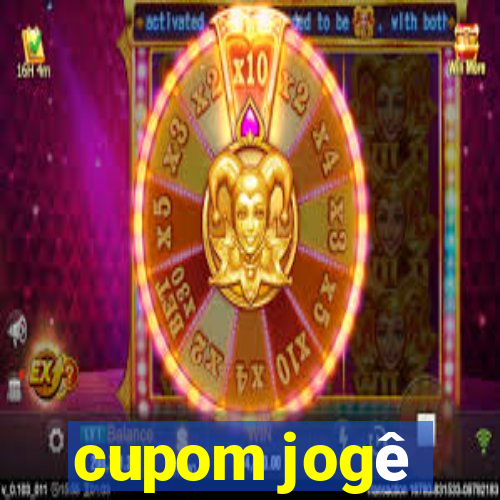 cupom jogê