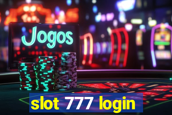 slot 777 login