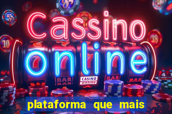 plataforma que mais ta pagando no fortune tiger