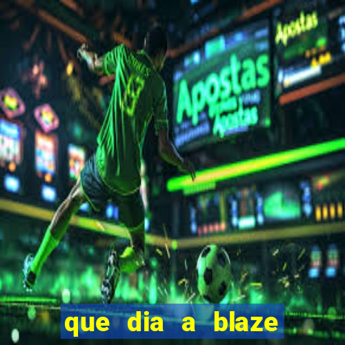 que dia a blaze paga o cashback