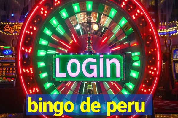 bingo de peru