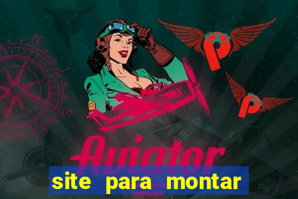 site para montar time de futebol