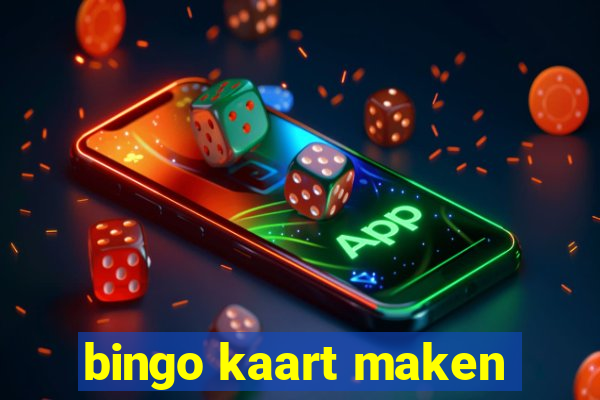 bingo kaart maken