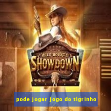 pode jogar jogo do tigrinho