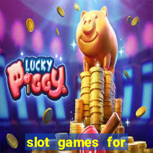 slot games for real money