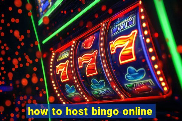 how to host bingo online