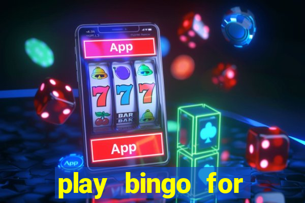 play bingo for money online