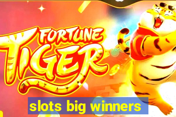 slots big winners