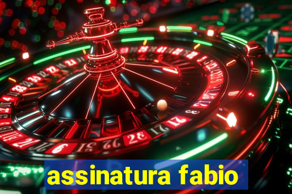 assinatura fabio