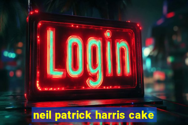 neil patrick harris cake