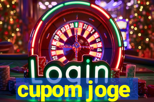 cupom joge