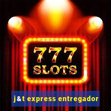 j&t express entregador