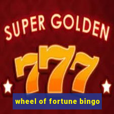 wheel of fortune bingo