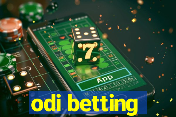 odi betting