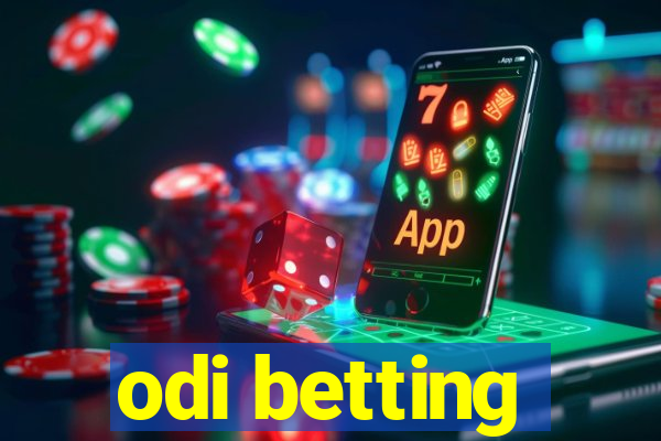 odi betting