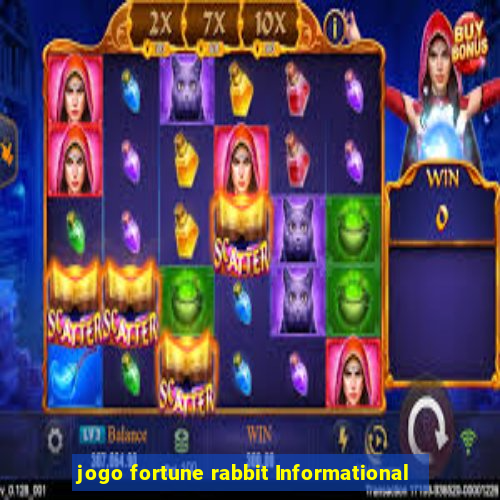 jogo fortune rabbit Informational