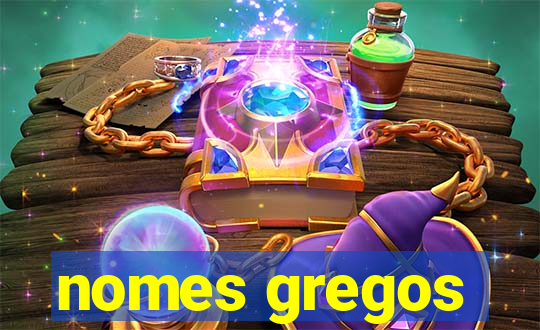 nomes gregos