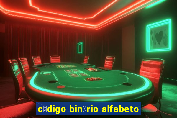 c贸digo bin谩rio alfabeto