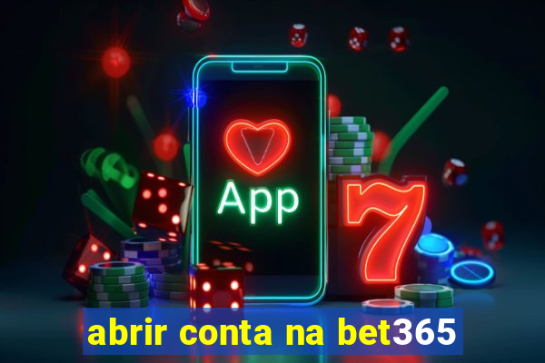 abrir conta na bet365