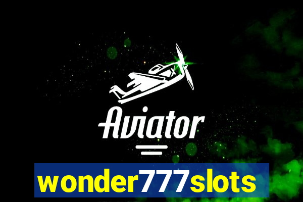 wonder777slots