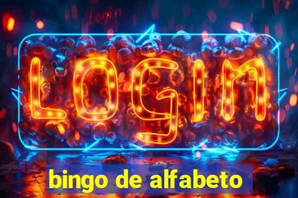 bingo de alfabeto