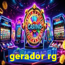 gerador rg