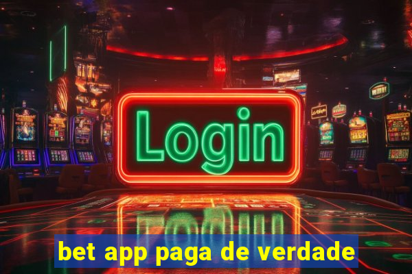 bet app paga de verdade