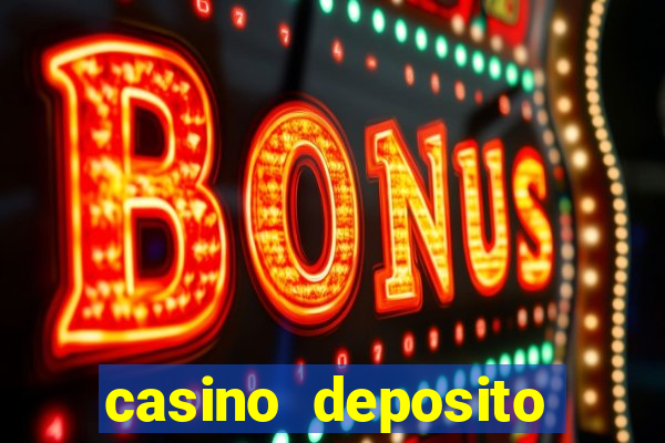 casino deposito cartao de credito