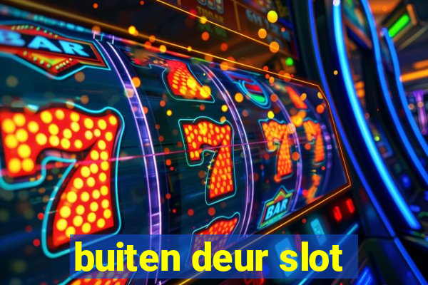 buiten deur slot