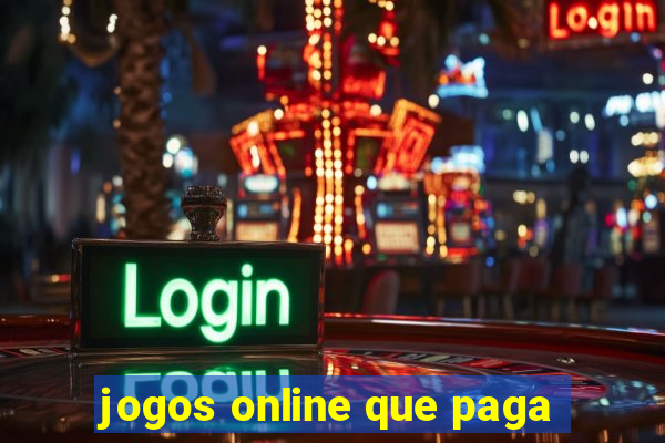 jogos online que paga