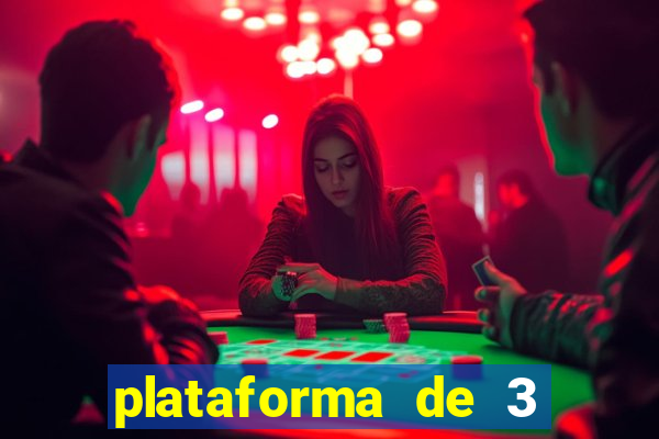 plataforma de 3 reais link