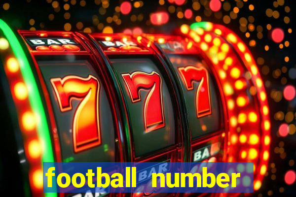 football number necklaces gold