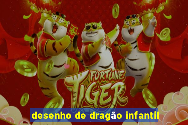 desenho de dragão infantil