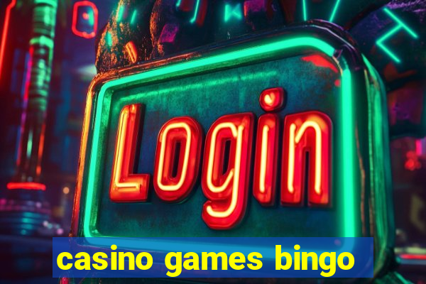 casino games bingo