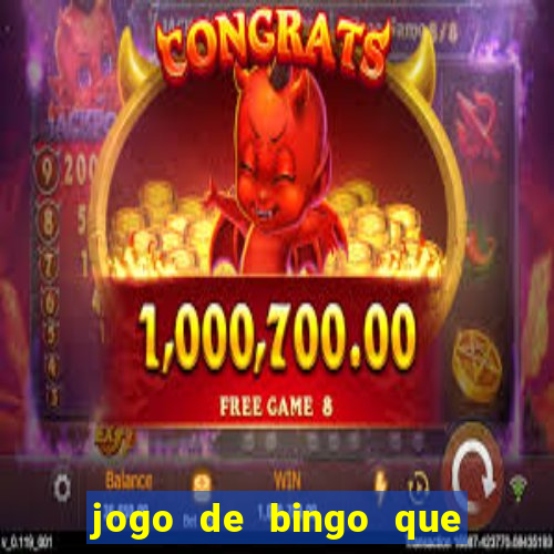 jogo de bingo que paga via pix