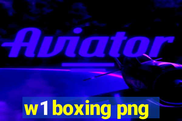 w1 boxing png