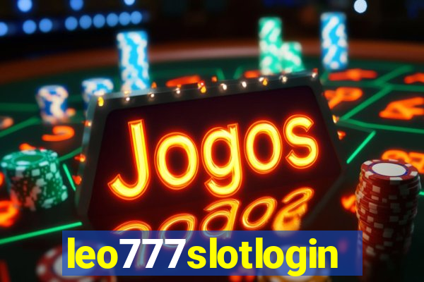 leo777slotlogin